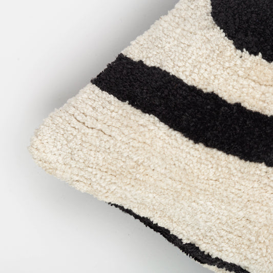 Capa de Almofada Orgânica Tufting 30X50 Branco - Clocasa | Além do Conforto