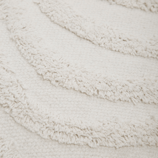 Capa de Almofada Quadrada com Ondas Tufting 45x45 - Clocasa | Além do Conforto