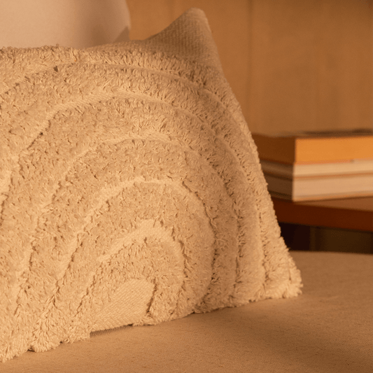 Capa de Almofada Retangular com Arcos Tufting 30x50 - Clocasa | Além do Conforto