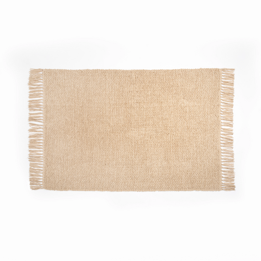 Manta Tramada Bege 130x170 - Clocasa | Além do Conforto