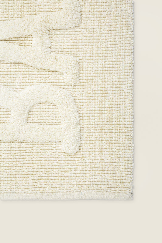 Tapete de Algodão para Banheiro com Alto Relevo 50x80 - Clocasa | Além do Conforto