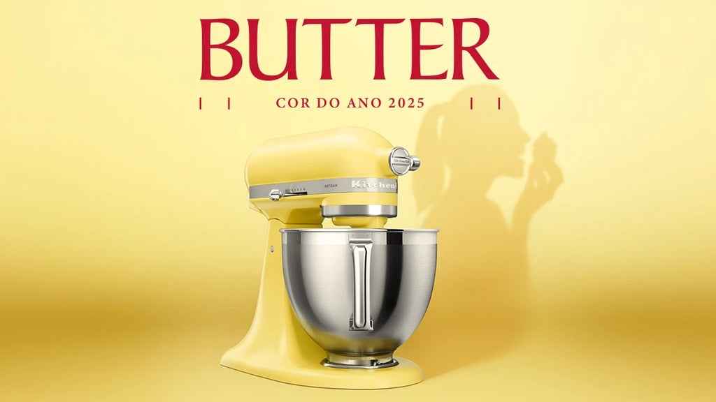 Butter: Conheça a Cor do Ano 2025 da KitchenAid - Clocasa | Além do Conforto
