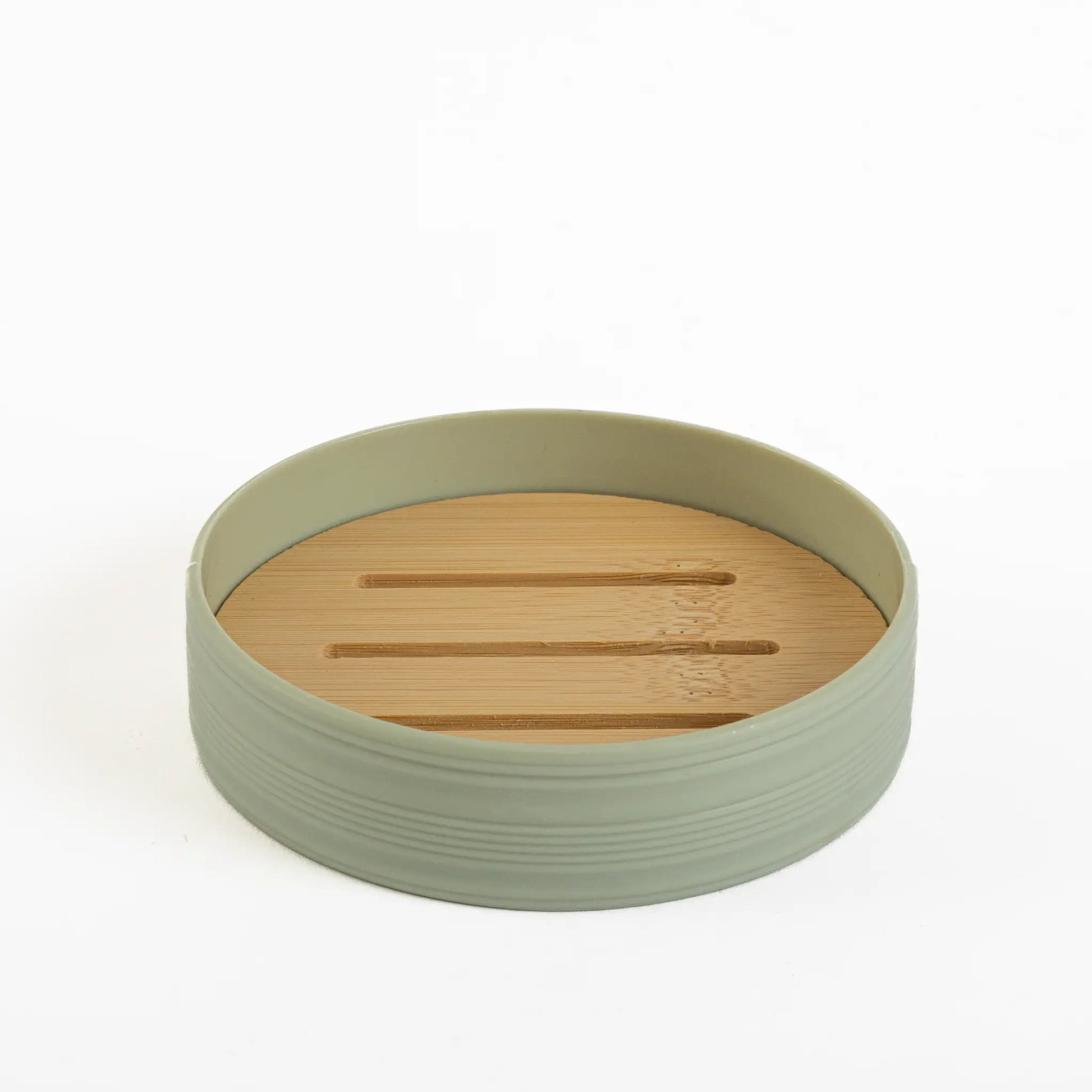 Kit Banheiro 6 Peças Bambu Verde