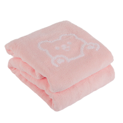 Toalha de Banho Urso 70X140 Rosa