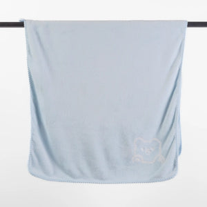 Toalha de Banho Urso 70X140 Azul