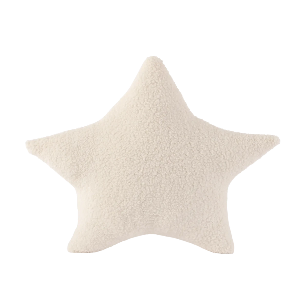 Almofada Estrela Branco 45x45 - Clocasa | Além do Conforto
