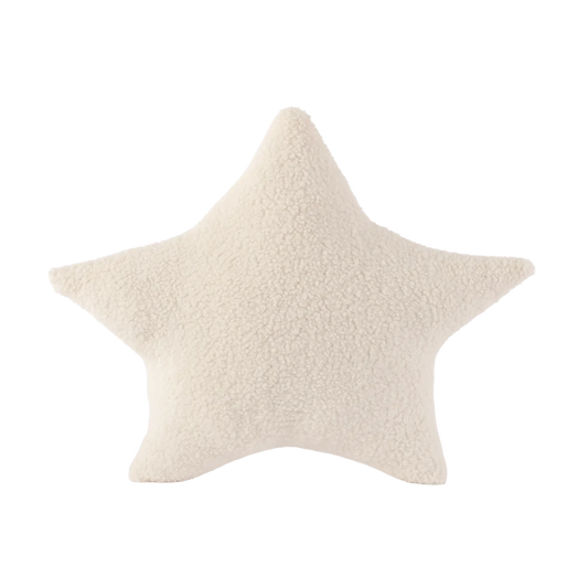 Almofada Estrela Branco 45x45 - Clocasa | Além do Conforto