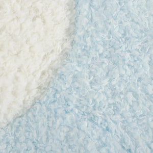 Almofada Flor Azul com Branco 50x50 - Clocasa | Além do Conforto