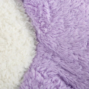 Almofada Flor Lilás com Branco 50x50 - Clocasa | Além do Conforto