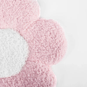 Almofada Flor Rosa com Branco 50x50 - Clocasa | Além do Conforto