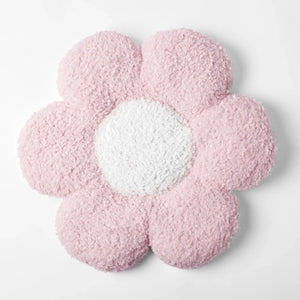 Almofada Flor Rosa com Branco 50x50 - Clocasa | Além do Conforto