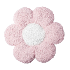 Almofada Flor Rosa com Branco 50x50 - Clocasa | Além do Conforto