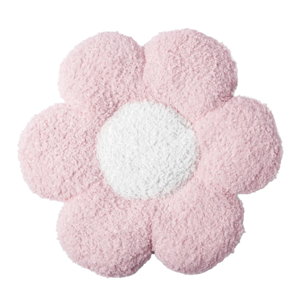 Almofada Flor Rosa com Branco 50x50 - Clocasa | Além do Conforto