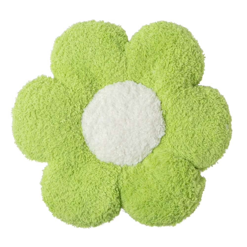 Almofada Flor Verde com Branco 50x50 - Clocasa | Além do Conforto