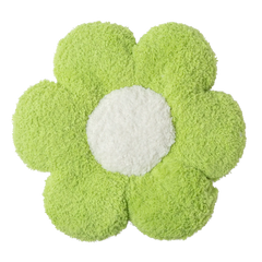 Almofada Flor Verde com Branco 50x50 - Clocasa | Além do Conforto