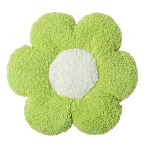 Almofada Flor Verde com Branco 50x50 - Clocasa | Além do Conforto