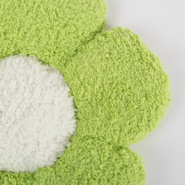 Almofada Flor Verde com Branco 50x50 - Clocasa | Além do Conforto