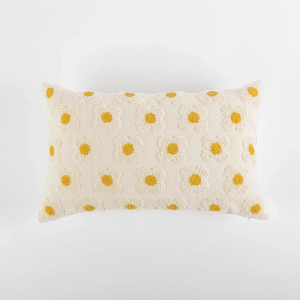 Almofada decorativa para ambientes no tamanho 30x50 cm na cor branca em tecido de alta qualidade com fechamento em zíper invisível, traz um equilíbrio visual aconchegante que harmoniza facilmente com diferentes estilos de decoração.