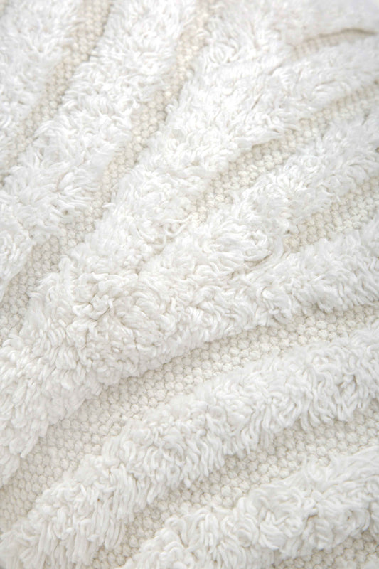 Capa de Almofada Retangular Oversized Tufting 30x115