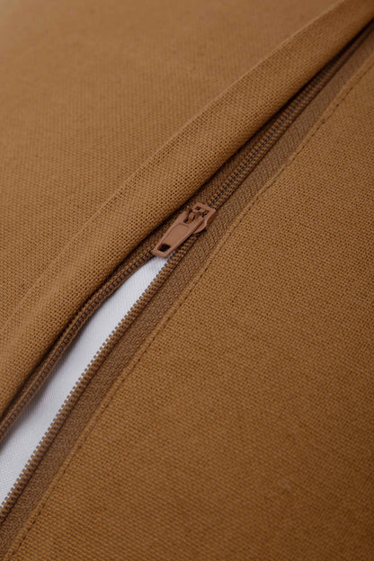 Capa de Almofada em Jacquard Estonado Terracota 45x45