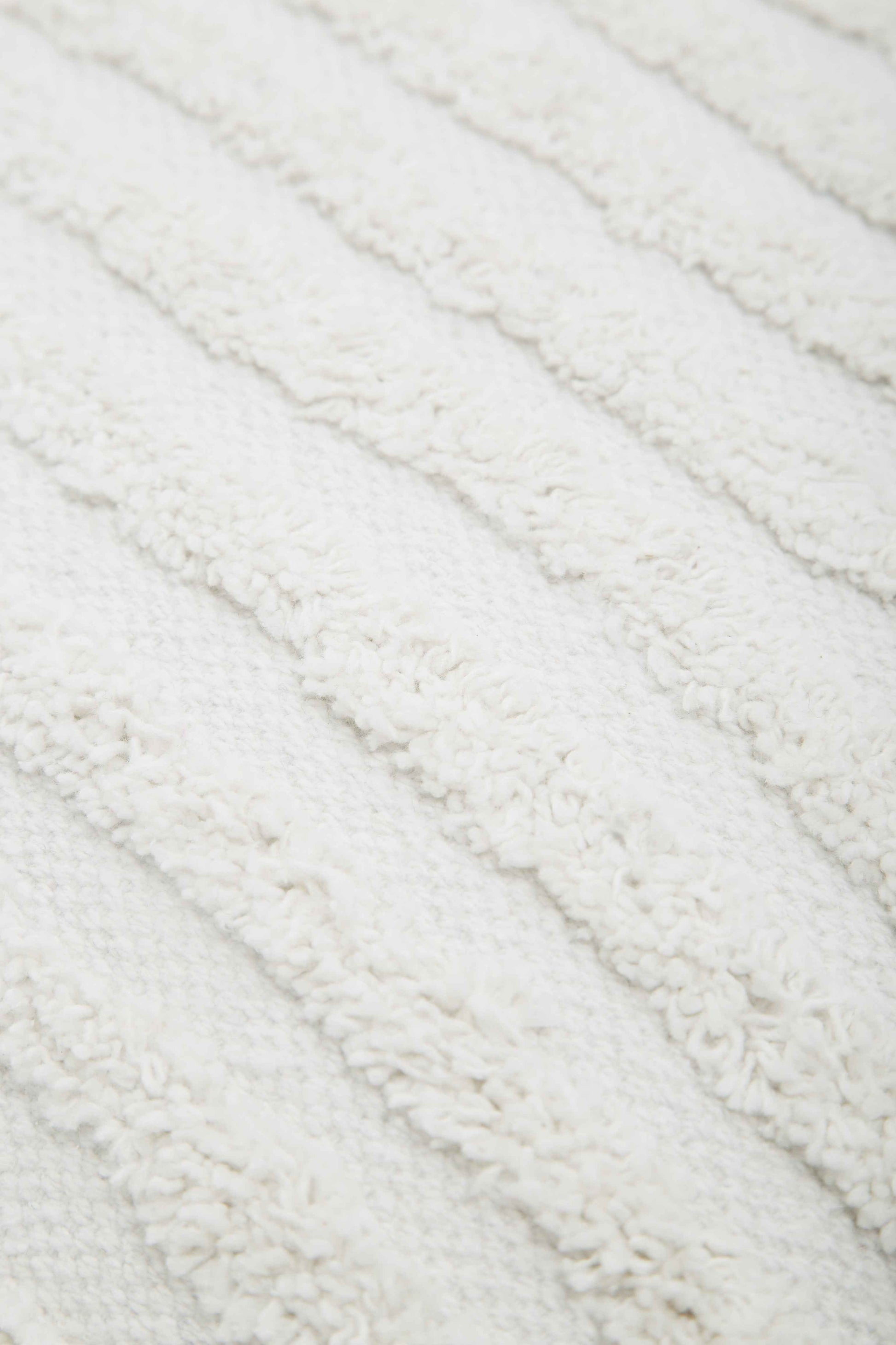Capa de Almofada Retangular com Listras Tufting 35x75