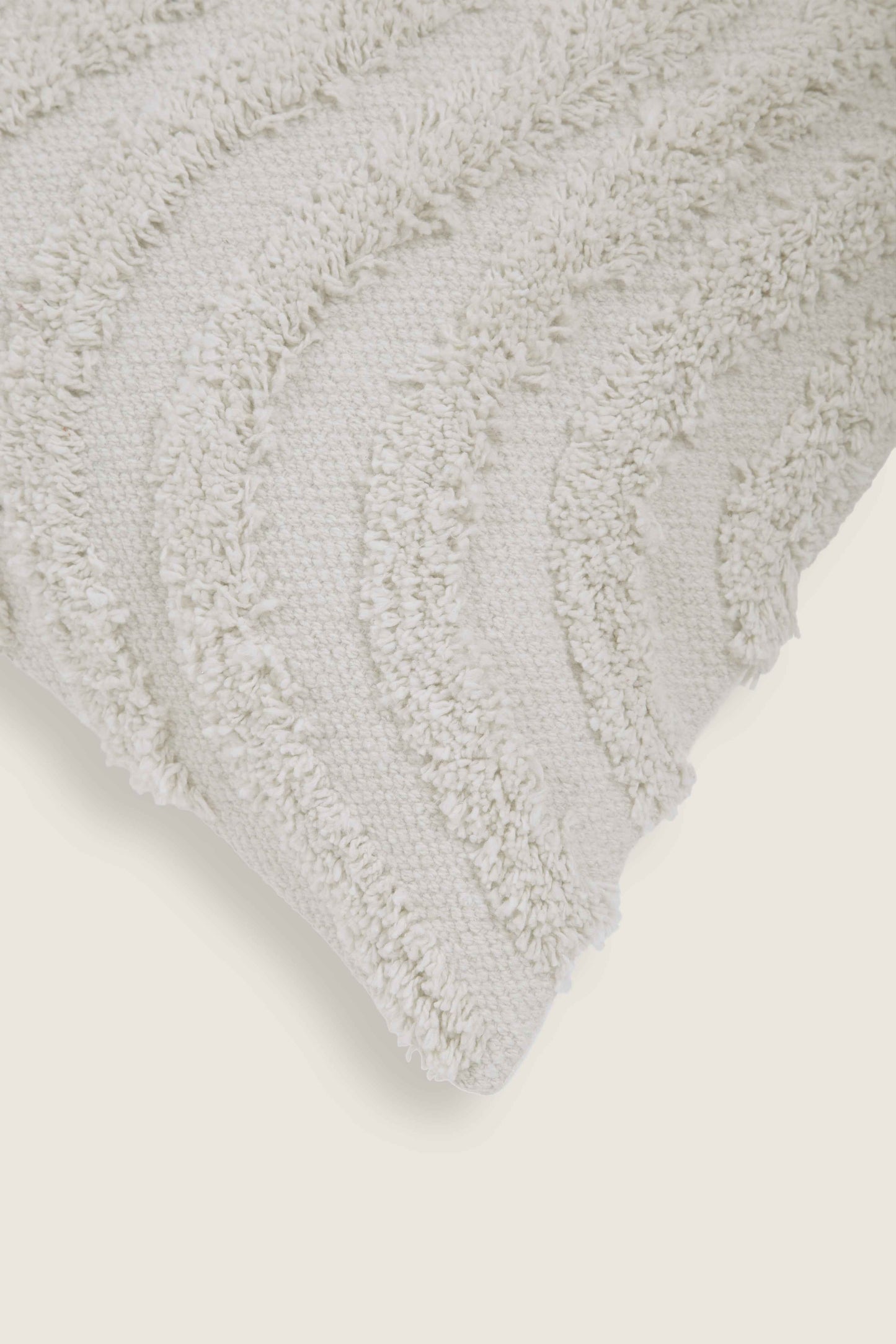 Capa de Almofada Quadrada com Ondas Tufting 45x45