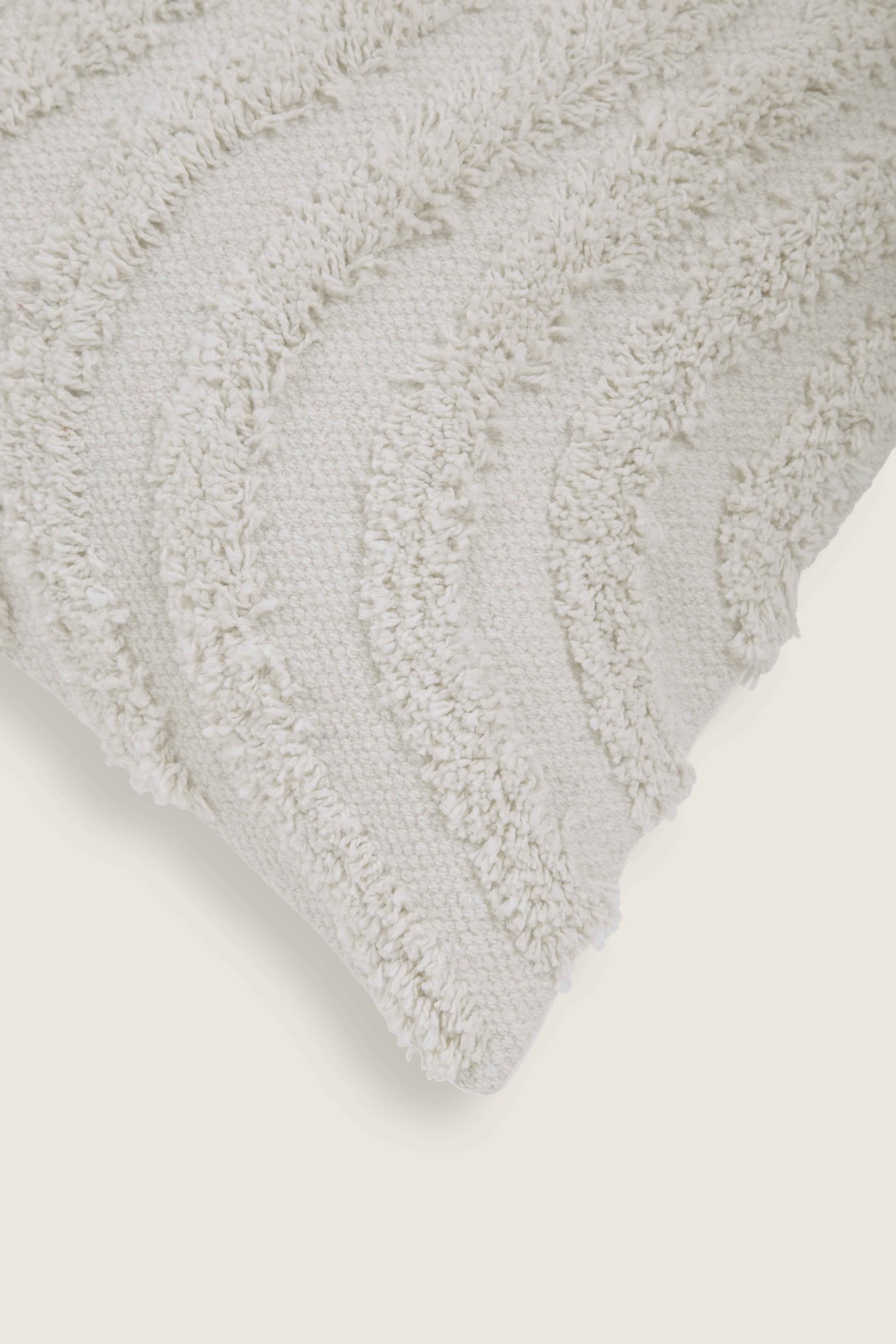 Capa de Almofada Quadrada com Ondas Tufting 45x45