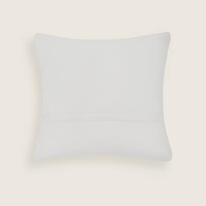 Capa de Almofada com Bordado Geométrico em Juta 45x45 - Clocasa | Além do Conforto