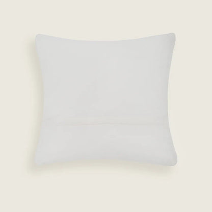Capa de Almofada com Bordado Geométrico em Juta 45x45 - Clocasa | Além do Conforto