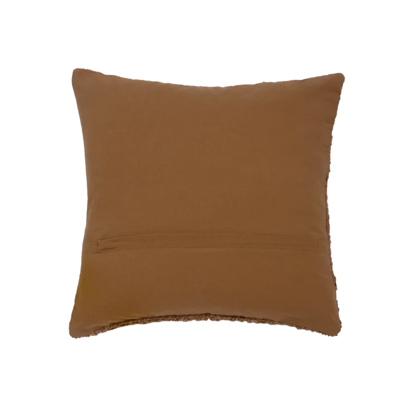 Capa de Almofada com Textura Bouclé Duo Mostarda 45x45 - Clocasa | Além do Conforto