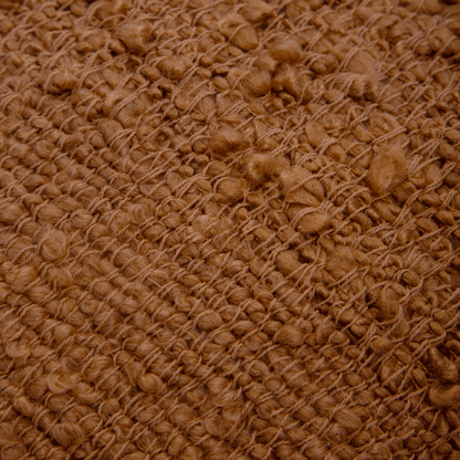 Capa de Almofada com Textura Bouclé Duo Mostarda 45x45 - Clocasa | Além do Conforto
