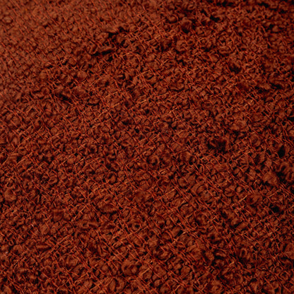 Capa de Almofada com Textura Bouclé Duo Terracota 45x45 - Clocasa | Além do Conforto