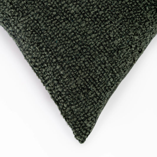 Capa de Almofada com Textura Bouclé Duo Verde 45x45 - Clocasa | Além do Conforto