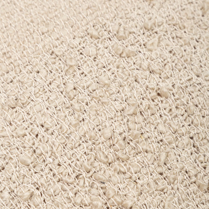 Capa de Almofada com Textura Bouclé Natural 45x45 - Clocasa | Além do Conforto