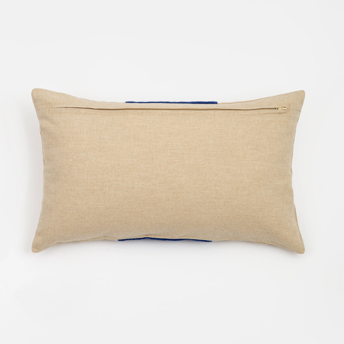 Capa de Almofada de Algodão com Listra em Veludo 30X50 - Clocasa | Além do Conforto