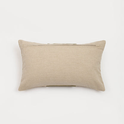 Capa de Almofada de Algodão com Listra em Veludo 30X50 - Clocasa | Além do Conforto