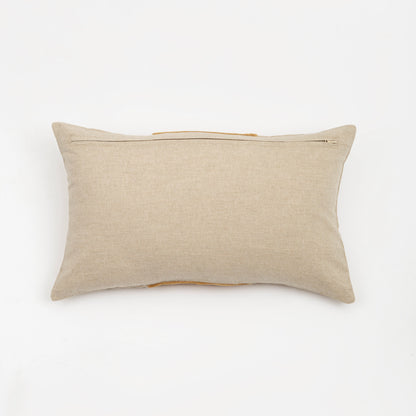 Capa de Almofada de Algodão com Listra em Veludo 30X50 - Clocasa | Além do Conforto