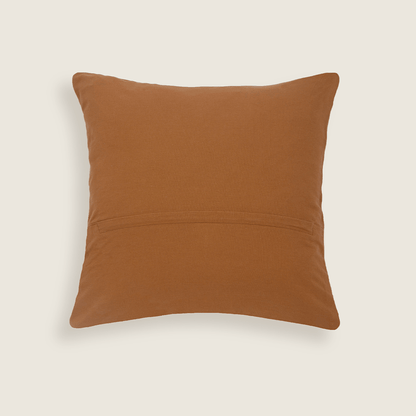 Capa de Almofada em Jacquard Estonado Terracota 45x45 - Clocasa | Além do Conforto