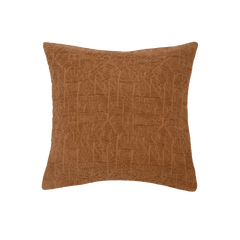 Capa de almofada decorativa no tamanho 45x45 cm na cor rosa confeccionada em algodão macio e aconchegante com fechamento em zíper invisível, combina textura agradável e acabamento impecável para enriquecer a estética do seu mobiliário.
