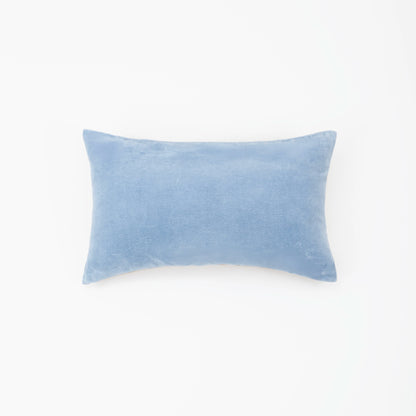 Capa de Almofada em Veludo de Algodão Azul 30X50 - Clocasa | Além do Conforto