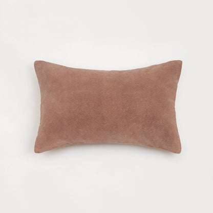 Capa de Almofada em Veludo de Algodão Rose 30X50 - Clocasa | Além do Conforto