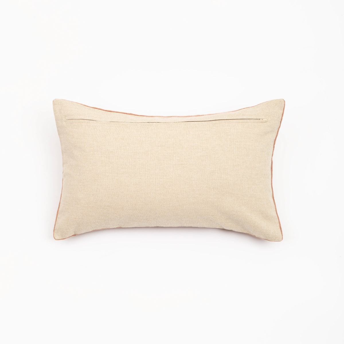 Capa de Almofada em Veludo de Algodão Rose 30X50 - Clocasa | Além do Conforto