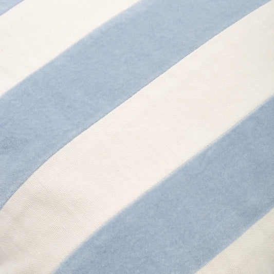 Capa de Almofada Listrada Azul 45X45 - Clocasa | Além do Conforto