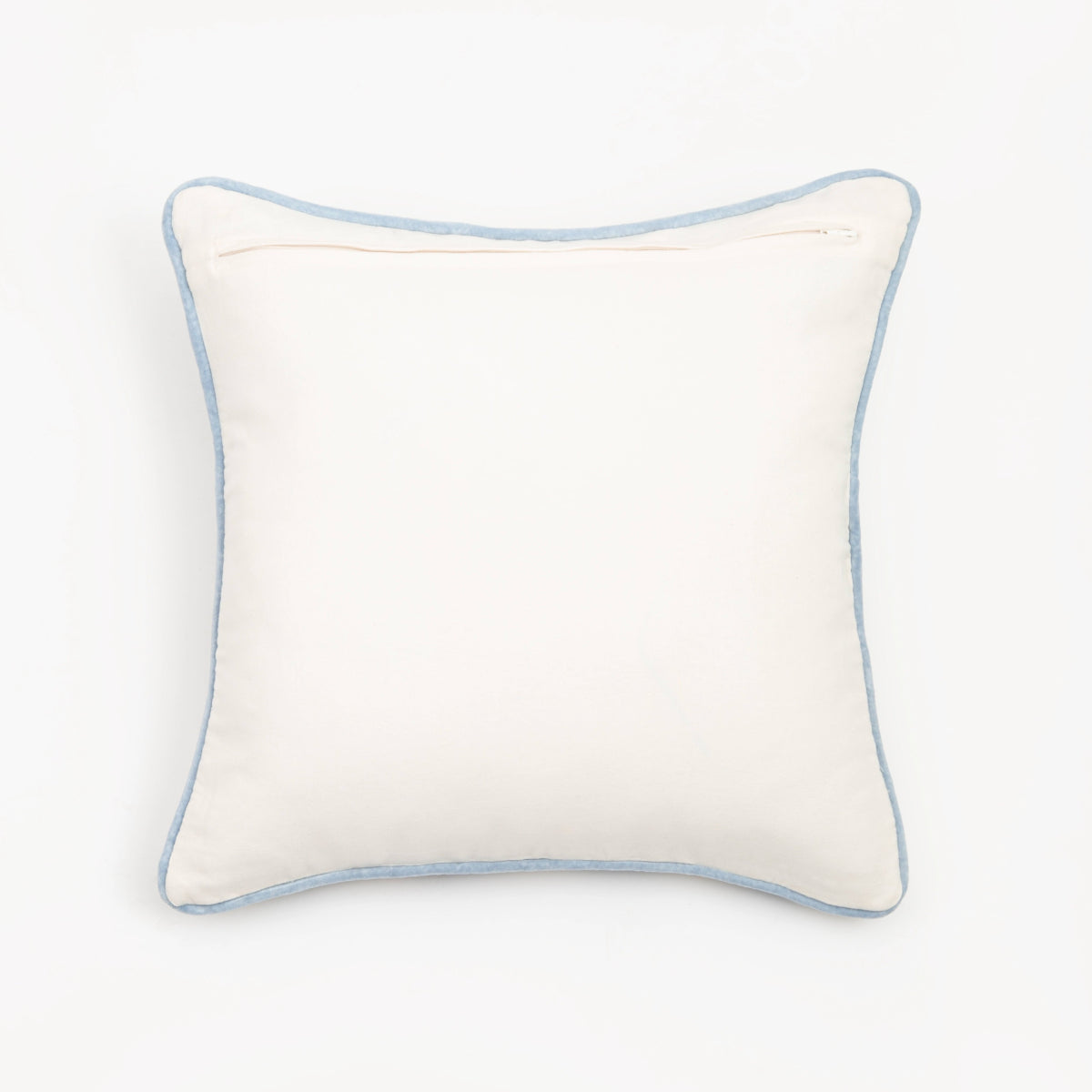 Capa de Almofada Listrada Azul 45X45 - Clocasa | Além do Conforto