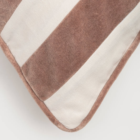 Capa de Almofada Listrada Rose 50X50 - Clocasa | Além do Conforto