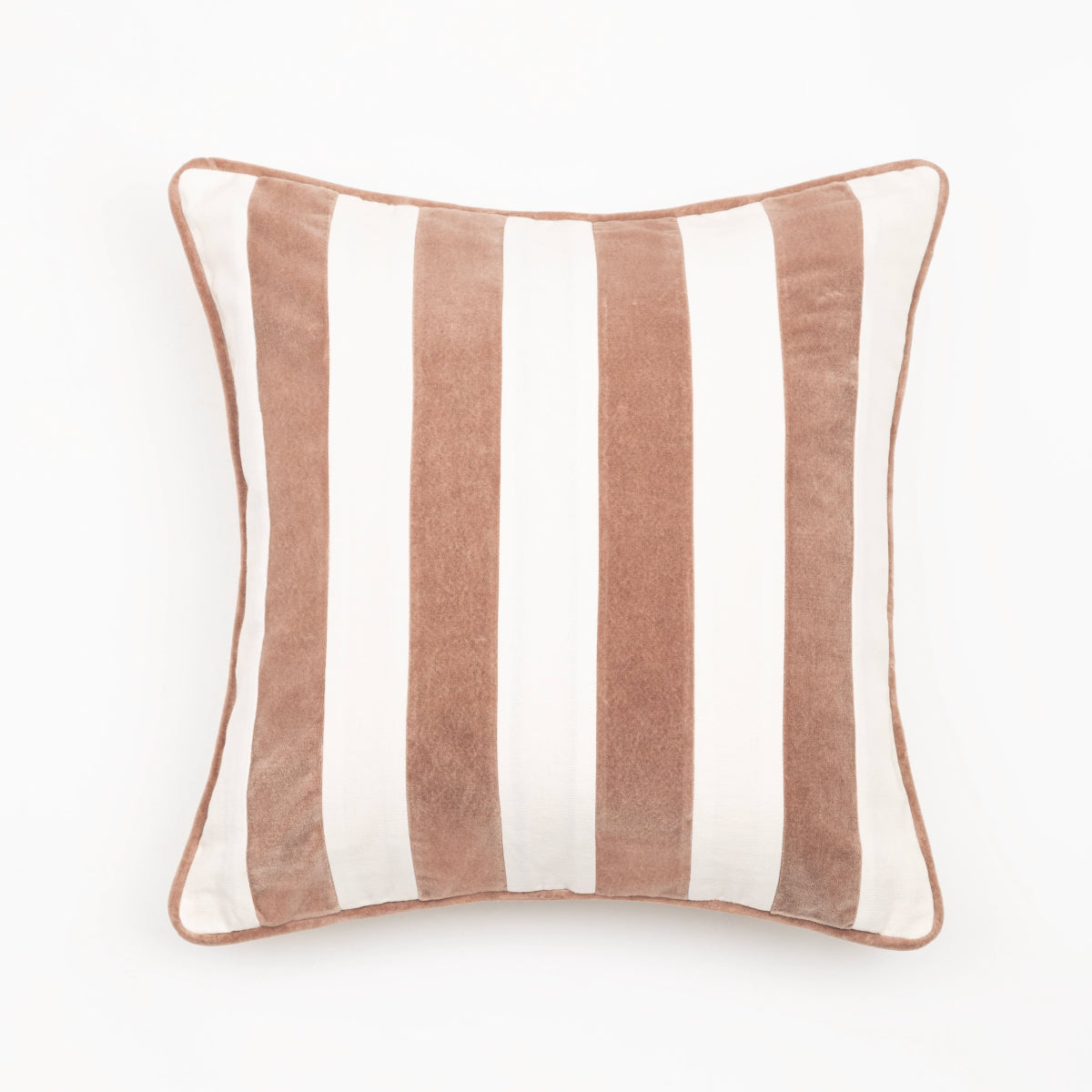 Capa de Almofada Listrada Rose 50X50 - Clocasa | Além do Conforto