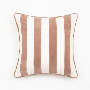Capa de Almofada Listrada Rose 50X50 - Clocasa | Além do Conforto