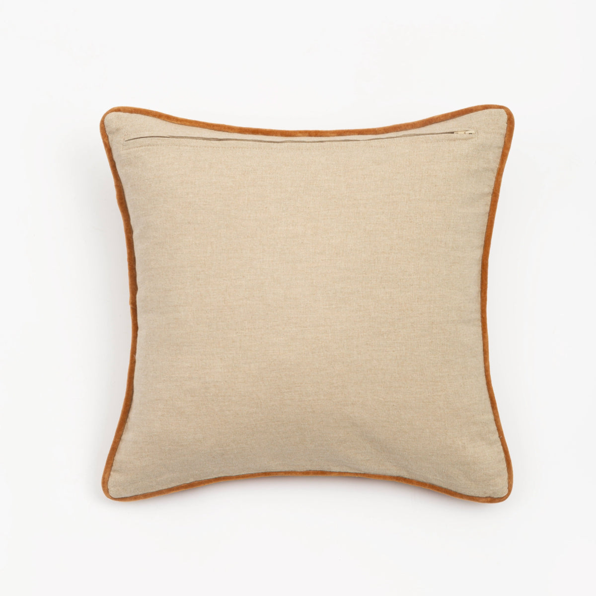Capa de Almofada Listrada Terracota 45X45 - Clocasa | Além do Conforto