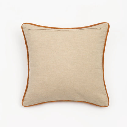 Capa de Almofada Listrada Terracota 45X45 - Clocasa | Além do Conforto