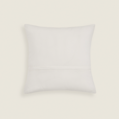 Capa de Almofada Quadrada com Bordado em Juta 50x50 - Clocasa | Além do Conforto